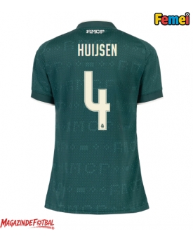 Real Madrid Dean Huijsen #4 Tricou Fotbal Replică 2026-27 Femei Deplasare